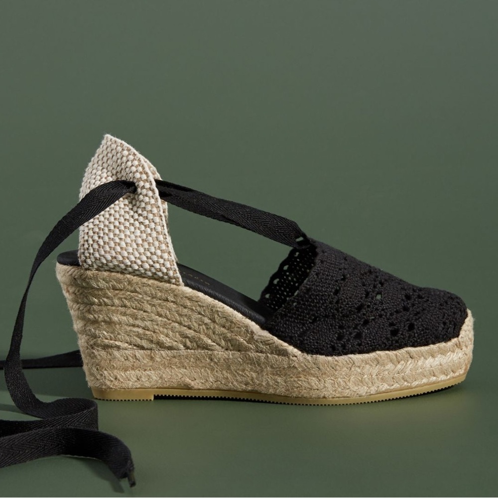 Anthropologie Emmylou Wedge Espadrilles